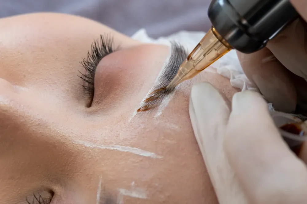 Microblading microshading